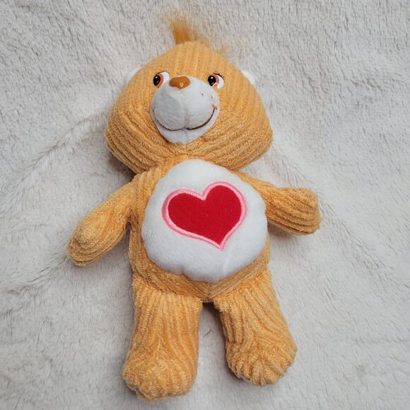 VTG 2003 Care Bears Tender Heart Chenille Plush Bear 9" by TCFC, Play Along Ltd - Picture 11 of 12